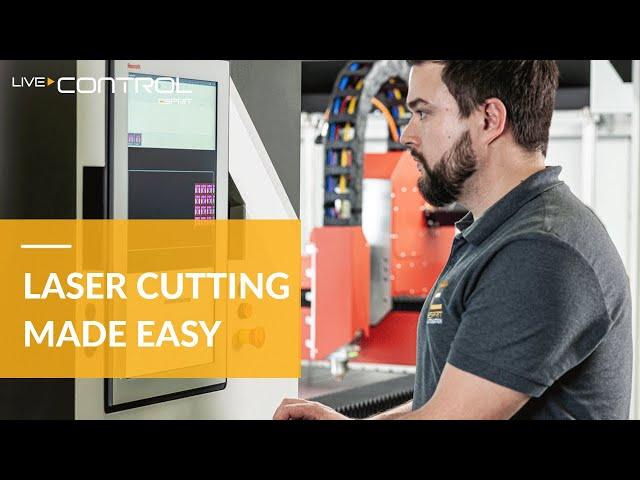 LiveControl™ Intelligent Laser Cutting ǀ Fiber Laser Cutting Made Easy