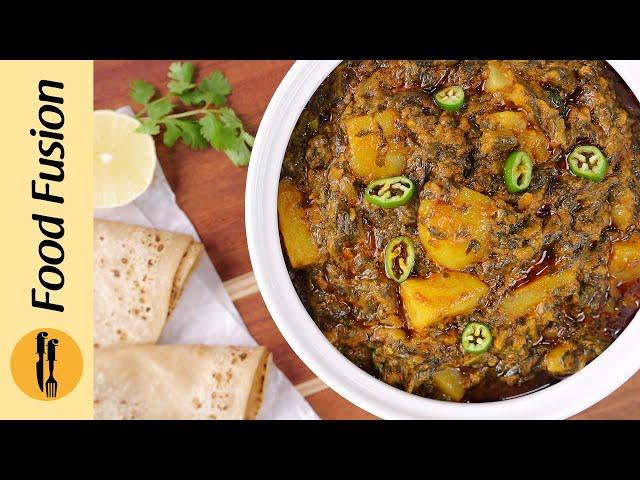 Jhatpat Aloo Palak Recipe by Food Fusion