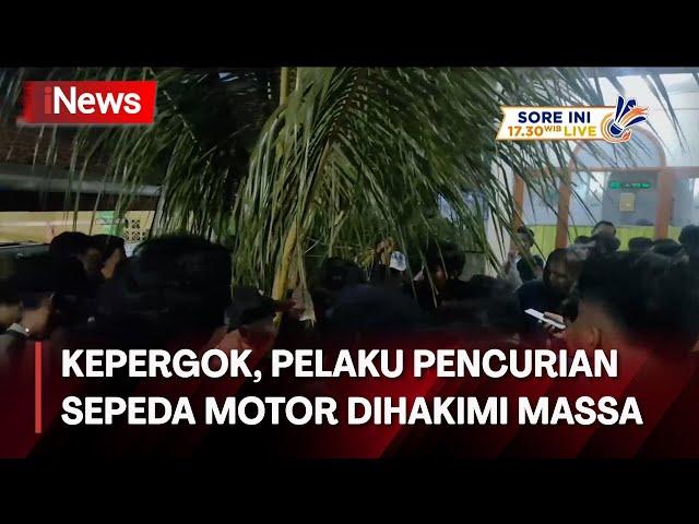 Aksi Pencurian Sepeda Motor di Kabupaten Bekasi, Satu dari Dua Pelaku Dihakimi Massa