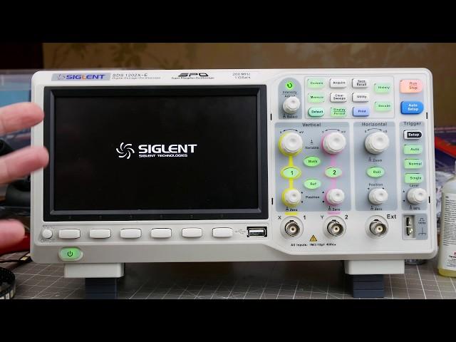I Bought A New Oscilloscope! Siglent SDS1202X-E