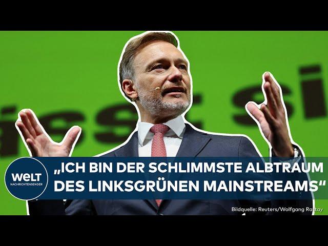 CHRISTIAN LINDNER: "Ich bin der schlimmste Albtraum"! FDP-Chef stimmt Partei auf Aufholjagd ein