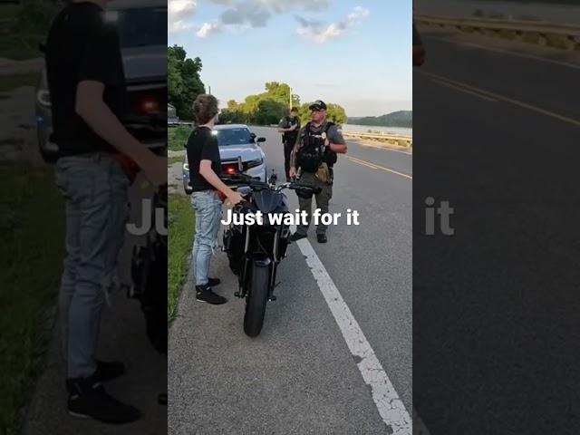 This Is Why Bikers Don’t Get Along With Cops($1800 ticket+Impound)#r6 #copsvsbikers #1up5down #h2