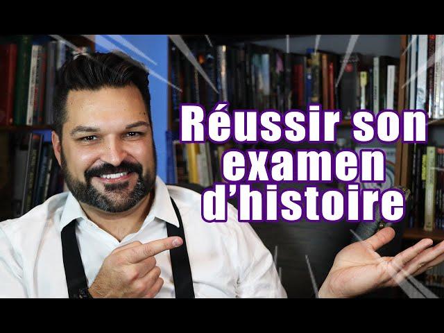 Réussir son examen d'histoire au secondaire