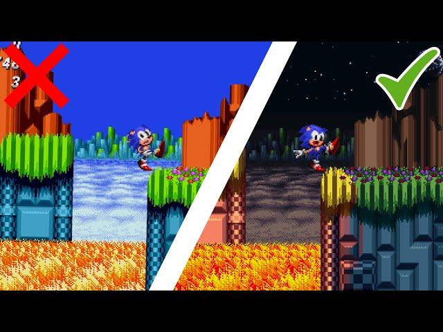 Atmospheric Pallets In Sonic 2 ~ Sonic 2 Mods