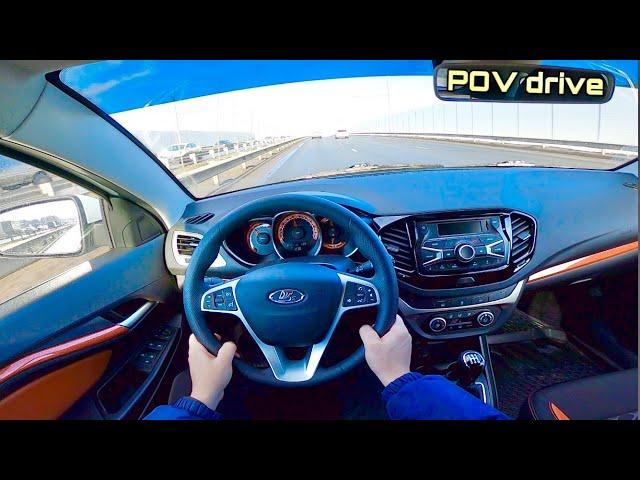 2021 LADA Vesta Cross (1.8 MT) POV Test Drive