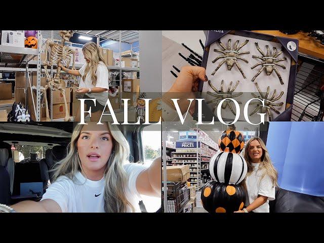 ITS THAT TIME! Fall Shopping and Decor Planning | Casey Holmes Vlogs