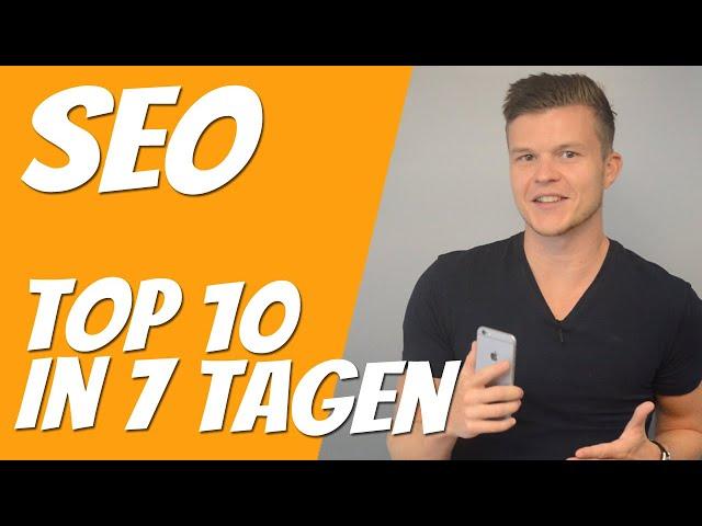 SEO Tricks ► Website in die Top 10 in 7 Tagen [LIVE OPTIMIERUNG]