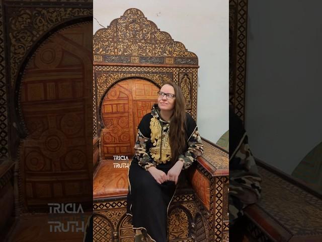  I had to make a video with this amazing throne! #amazigh #tamazight #Morocco #languages #throne