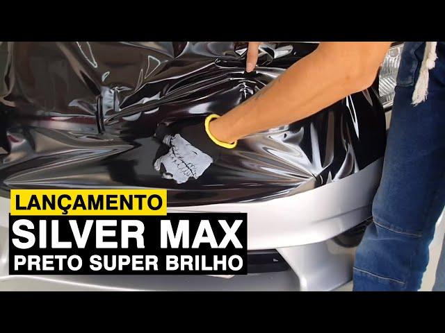 SILVER MAX PRETO SUPER BRILHO | Adesivo com ótimo custo-benefício (Lançamento - Abril 2021)