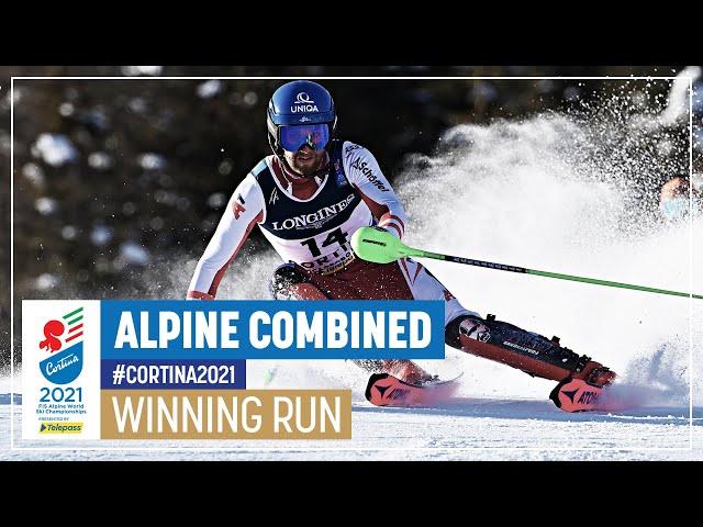 Marco Schwarz | Gold | Men’s Alpine Combined | 2021 FIS World Alpine Ski Championships