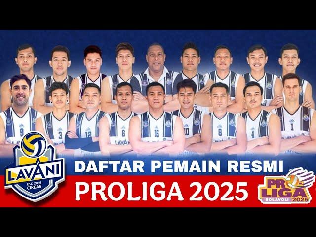 RESMI !! Daftar Pemain Lavani Proliga 2025 | Pemain Asing Lavani | Transfer Pemain Proliga 2025