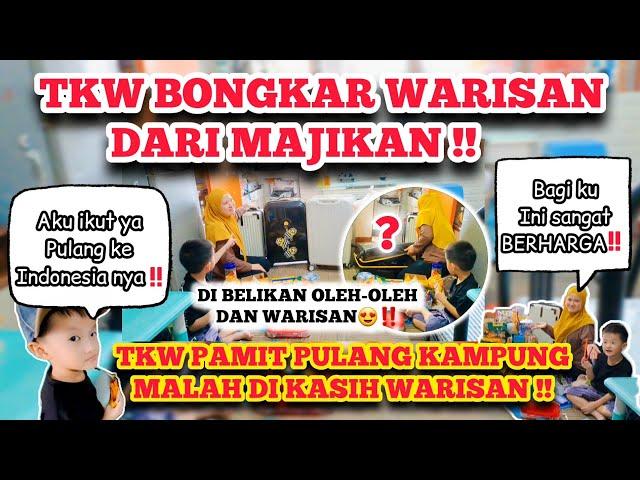 TKW DI KASIH WARISAN‼️MASYA ALLAH GAK NYANGKA MAJIKAN BELIKAN OLEH-OLEH SEBANYAK INI