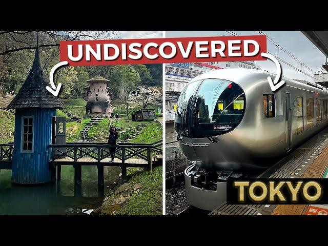 Riding Tokyo's EPIC Rocket Train to a SECRET Hidden Spot 