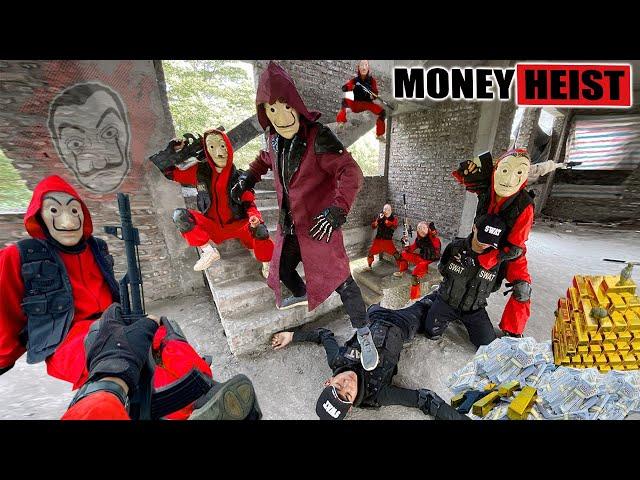 PARKOUR VS MONEY HEIST: Police chase and arrest the bad guy who killed people,robbed gold | Epic POV