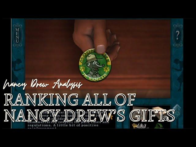 Ranking All of Nancy's Gifts from WORST to BEST in the Nancy Drew PC Games!! | Nancy Drew Analysis