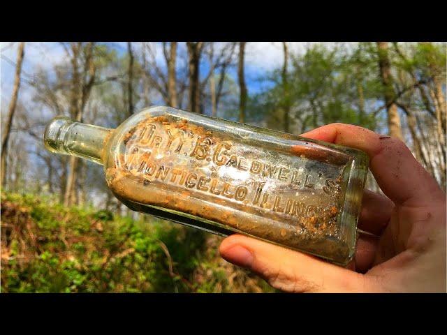 Creek Walking! - Found Bottles & Artifacts from Village Site!