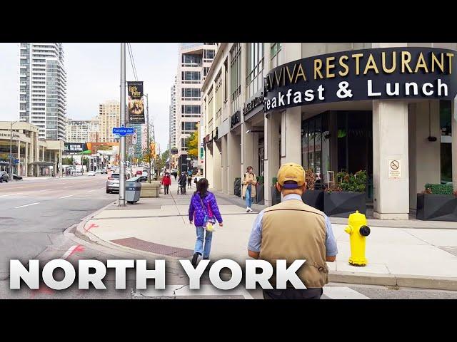 Toronto Walk : North York via Yonge Street from Sheppard Ave to Finch Ave