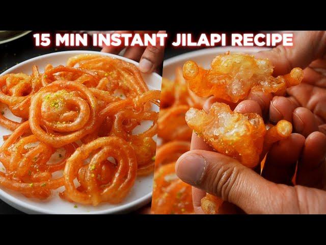 15 Min Instant Jilapi Recipe Anyone Can Make