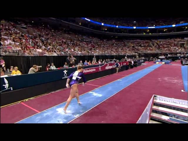 Shawn Johnson - Vault - 2008 Olympic Trials - Day 2