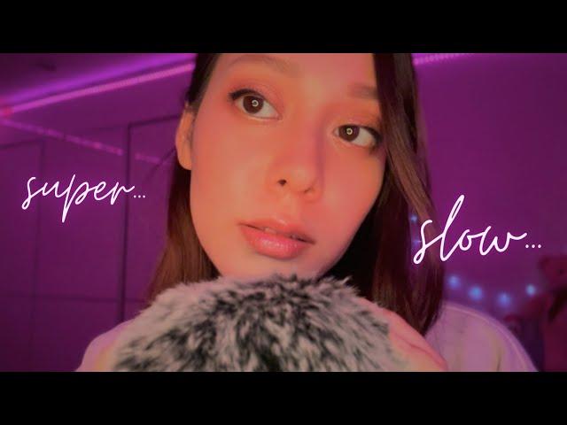 ASMR SUPER SLOW WHISPERING TO MAKE YOU SUPER SLEEPY 