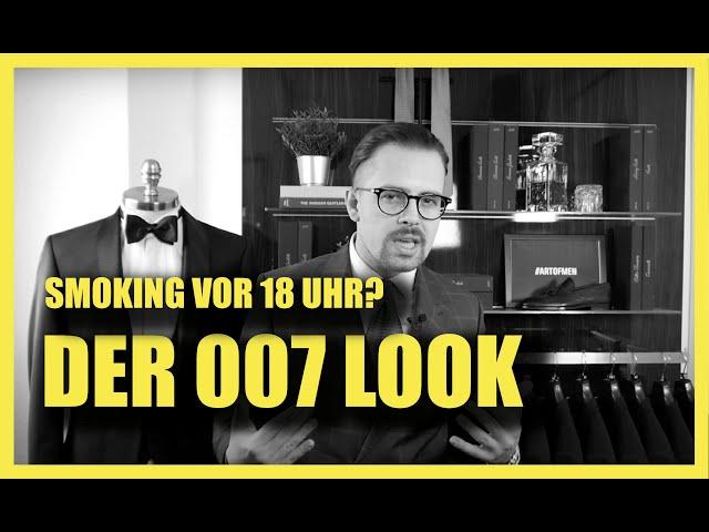 DER 007 LOOK - Smoking zur Hochzeit vor 18 Uhr?