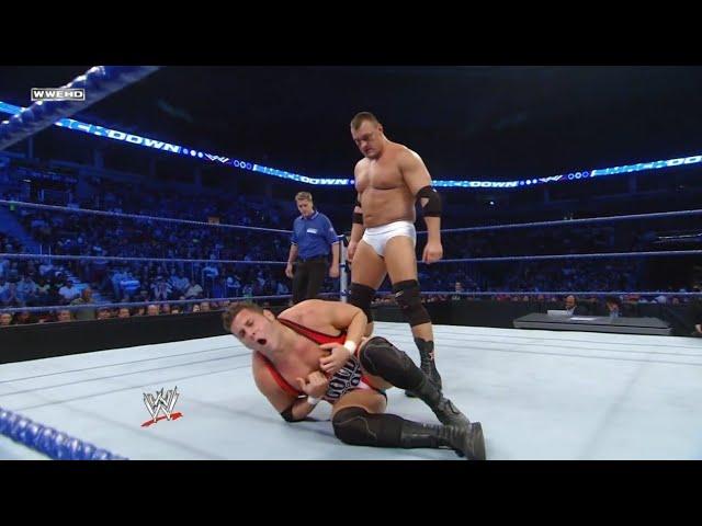 Vladimir Kozlov vs Colt Cabana & Funaki — Handicap Match: WWE SmackDown September 12, 2008 HD