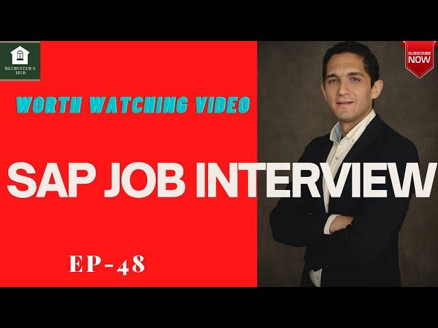 SAP JOB INTERVIEW - SAP BASIS CONSULTANT