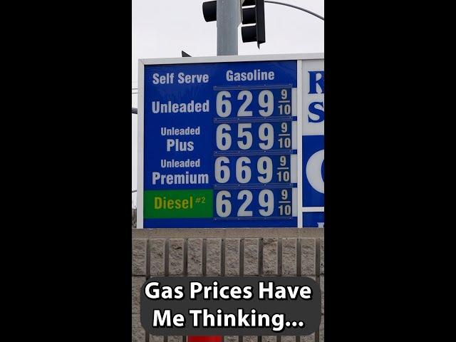 Gas Prices Have Me Thinking... #shorts