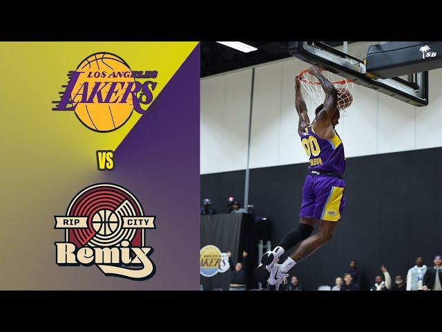 South Bay Lakers vs Rip City Remix | Lakers Highlights