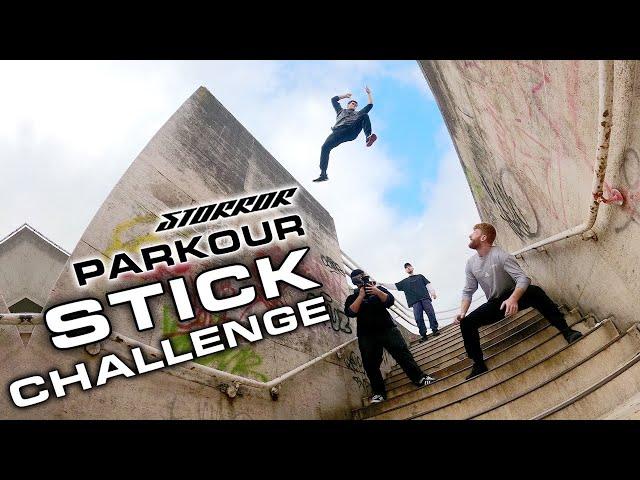 STORROR's Parkour STICK IT Challenge - LONDON 