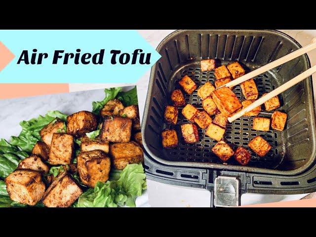 Air Fry Delicious Tofu | Taste like chicken | Easy Tofu recipe | #airfryerrecipes #vegan #tofu