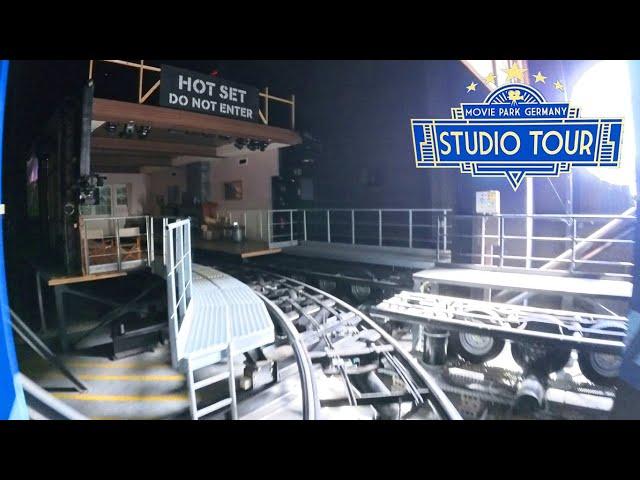 Studio Tour Multi-Launch Coaster - 4K Front Seat POV - Movie Park