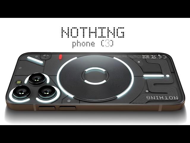 Introducing Nothing Phone 3 - Official Look Revealed!!