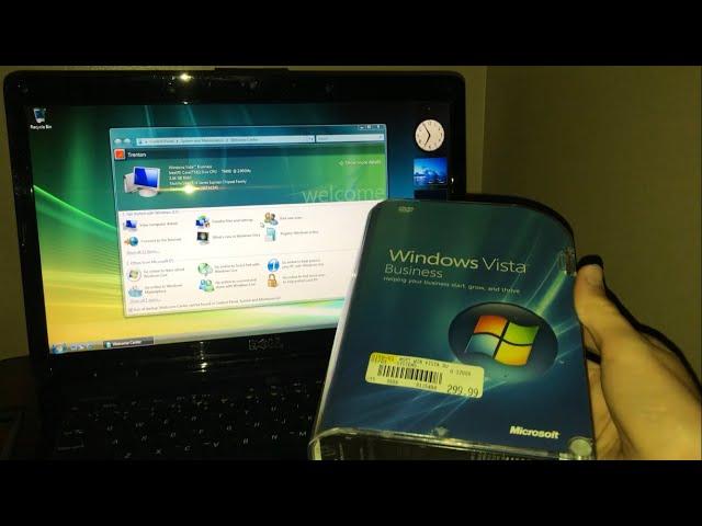 Unboxing and Installing Windows Vista Business in 2023!