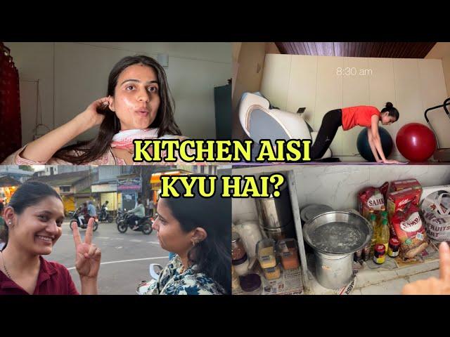 IS MY KITCHEN UNORGANISED? FAUJI WIFE || KARUNA CHOUDHARY