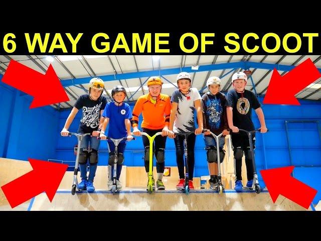 6 WAY PRO GAME OF SCOOT!