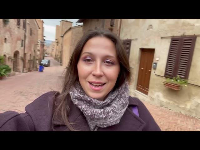 Удивительная Италия. Старинный город Чертальдо. Тоскана. Certaldo. Vlog