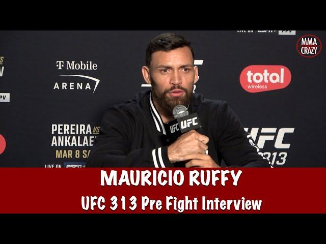 Mauricio Ruffy “King Green fight opens doors” says “Ruffy style is different” | UFC 313