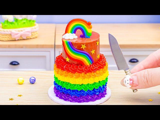 Use 1 Million Coins To Buy Cake Best Yummy Miniature Rainbow Buttercream Cake In The World