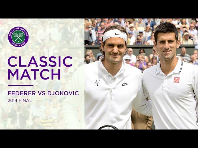 Roger Federer vs Novak Djokovic | 2014 Wimbledon Final Replayed