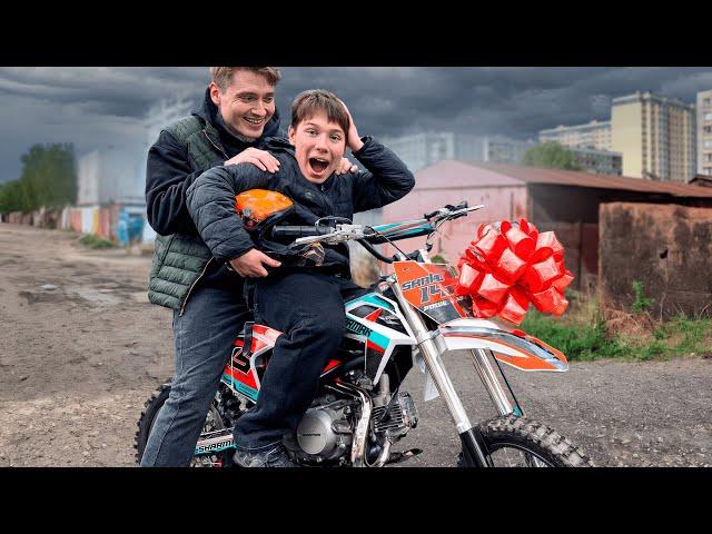 ПОДАРИЛ СЫНУ НОВЫЙ ПИТБАЙК. МАМКА ОБРАТИЛАСЬ В ПОЛИЦИЮ