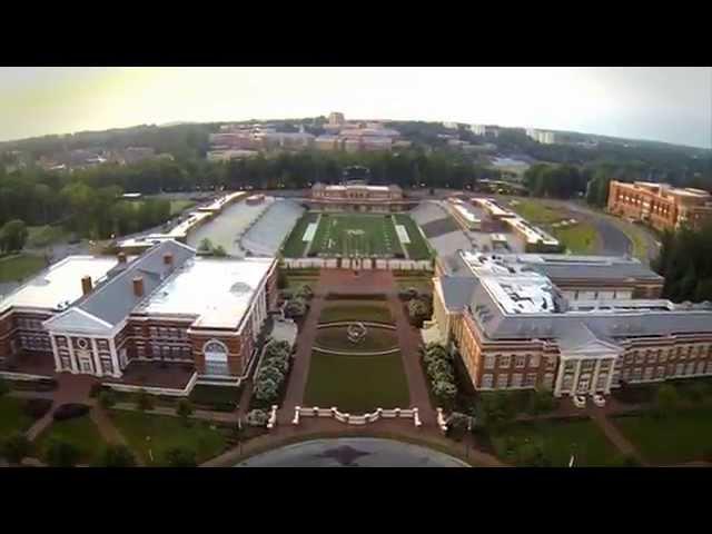 UNC Charlotte Aerials