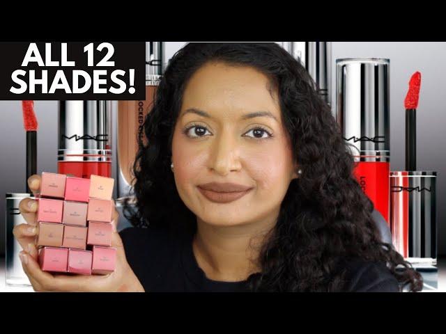 Mac Locked Kiss Ink Lipstick Review