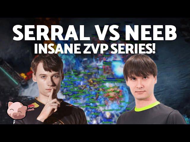 Serral vs Neeb: INSANE Bo5 ZvP Series! | HomeStory Cup XXI - StarCraft 2