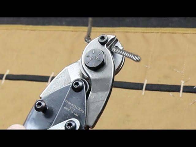 Viewer Comments about the Channellock 910 Wire Rope Cutter compared to the Knipex. Still bad?