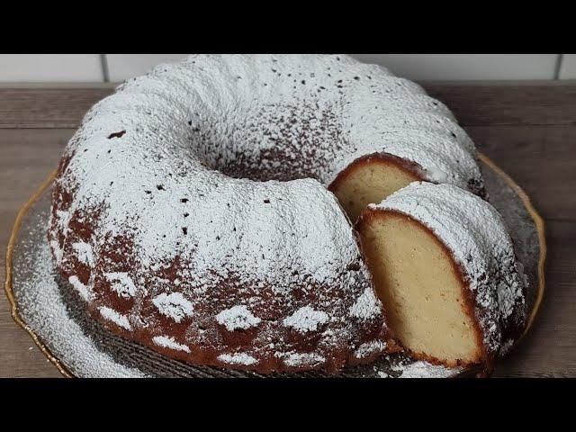 Der beste Joghurt Kuchen ~ Joghurtkuchen unglaublich fluffig