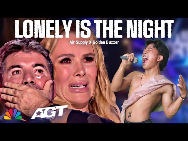 GOLDEN BUZZER | Simon Cowell cried hearing the extraordinary voice singing the song Air Supply