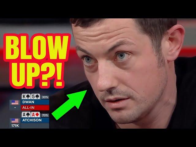 Tom Dwan Epic Blow Up in World Series of Poker Main Event!