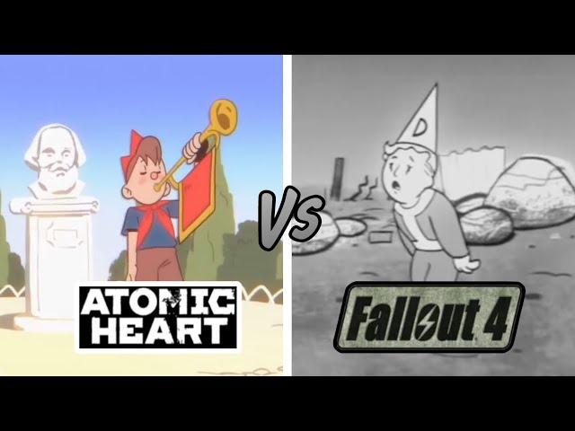 Atomic Heart VS Fallout 4: Анимации навыков