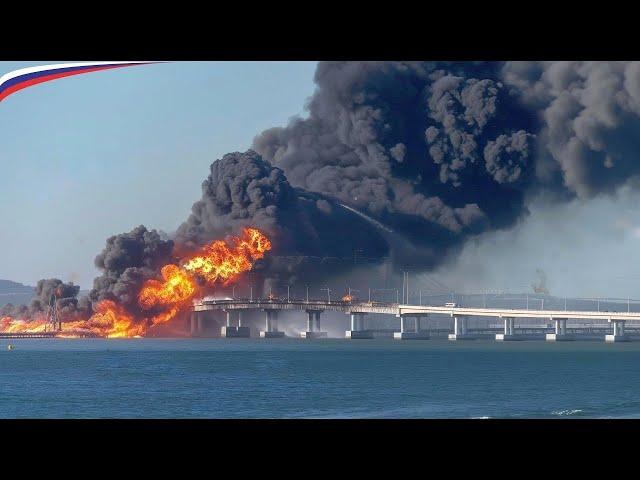 1 minute ago, US F-35 fighter jets dropped 18-ton bombs on the Crimean bridge